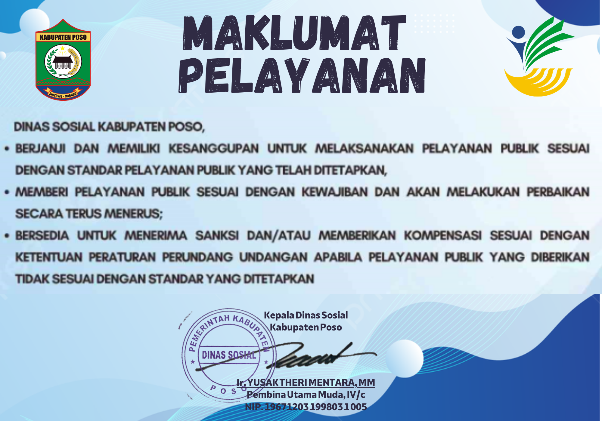 Maklumat Pelayanan