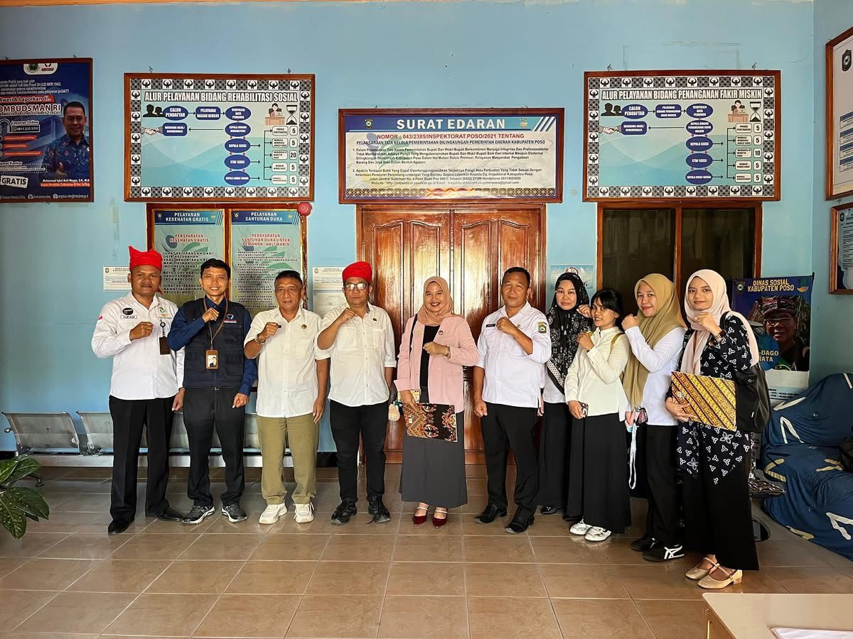 KUNJUNGAN TIM ASSESOR PROVINSI SULTENG PADA DINAS DUKCAPIL KAB. POSO